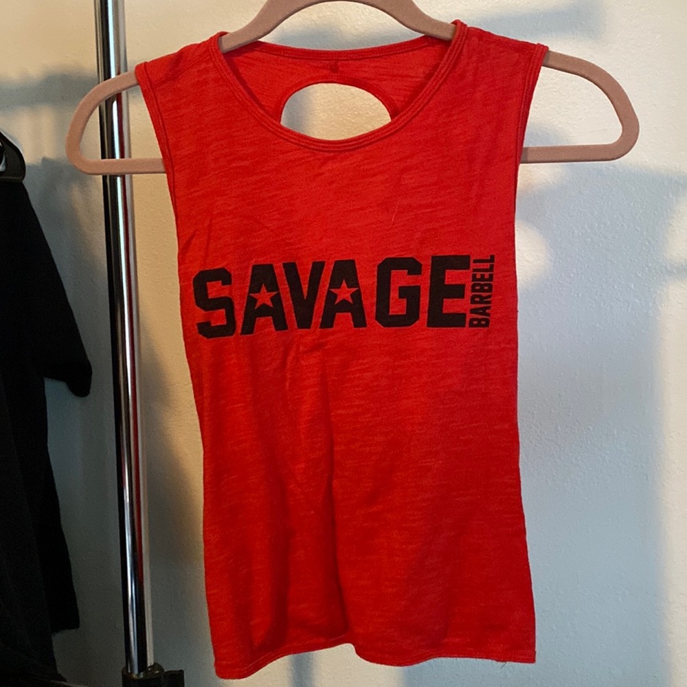 SAVAGE BARBELL ❤️ Crop Tank